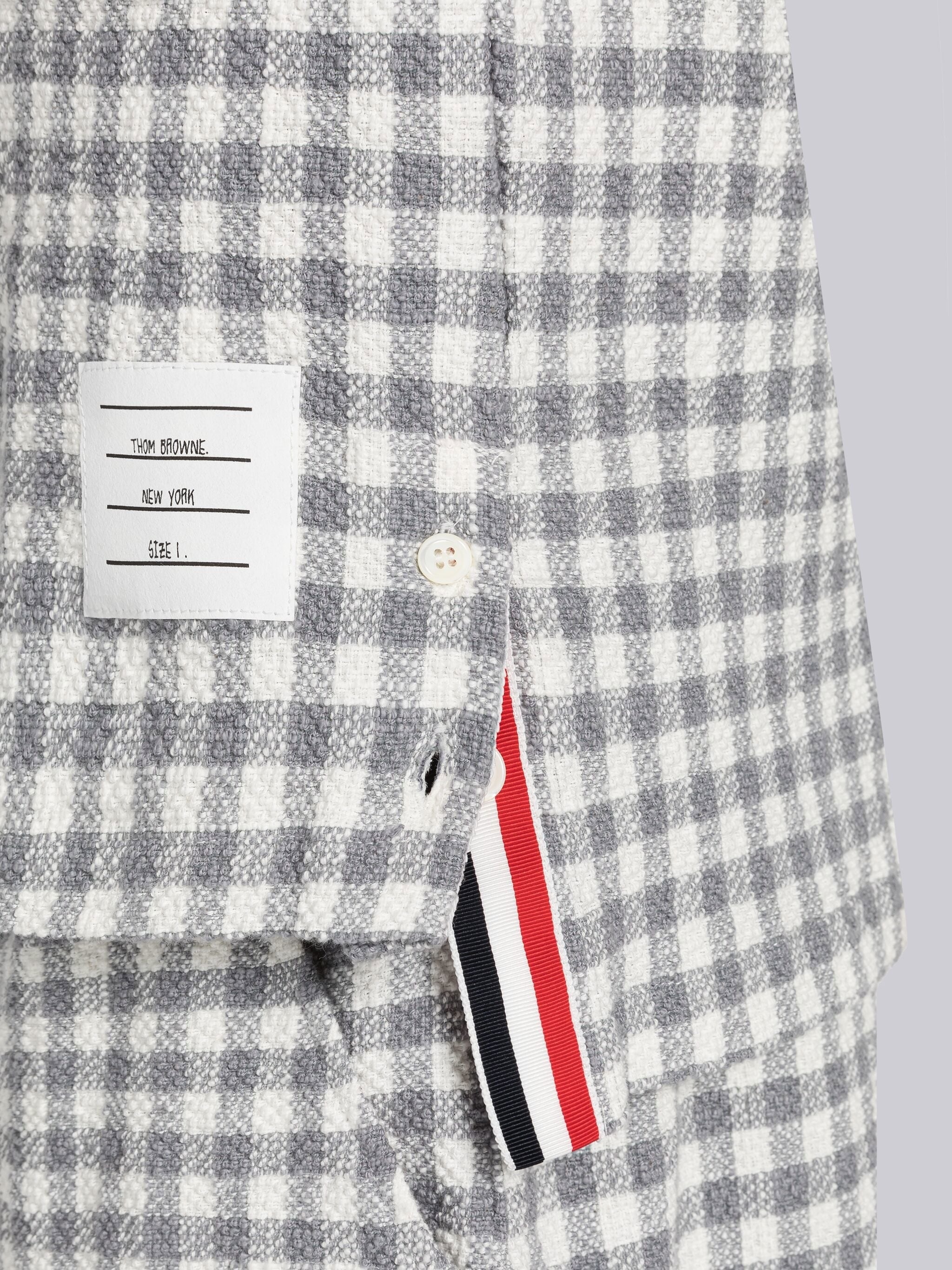 Gingham Short Sleeve Pocket Polo - 6
