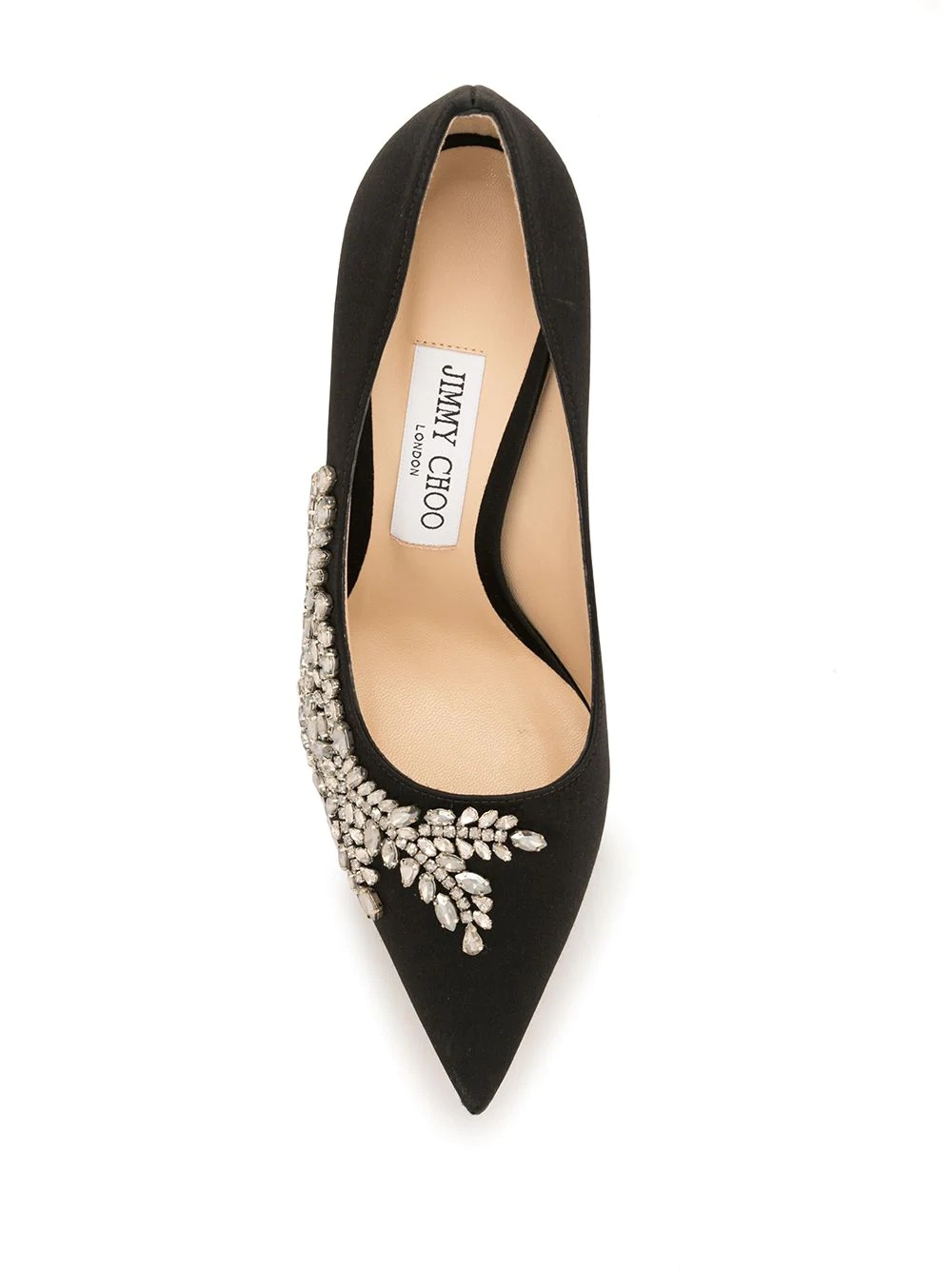 Love 100 crystal-embellished pumps - 4