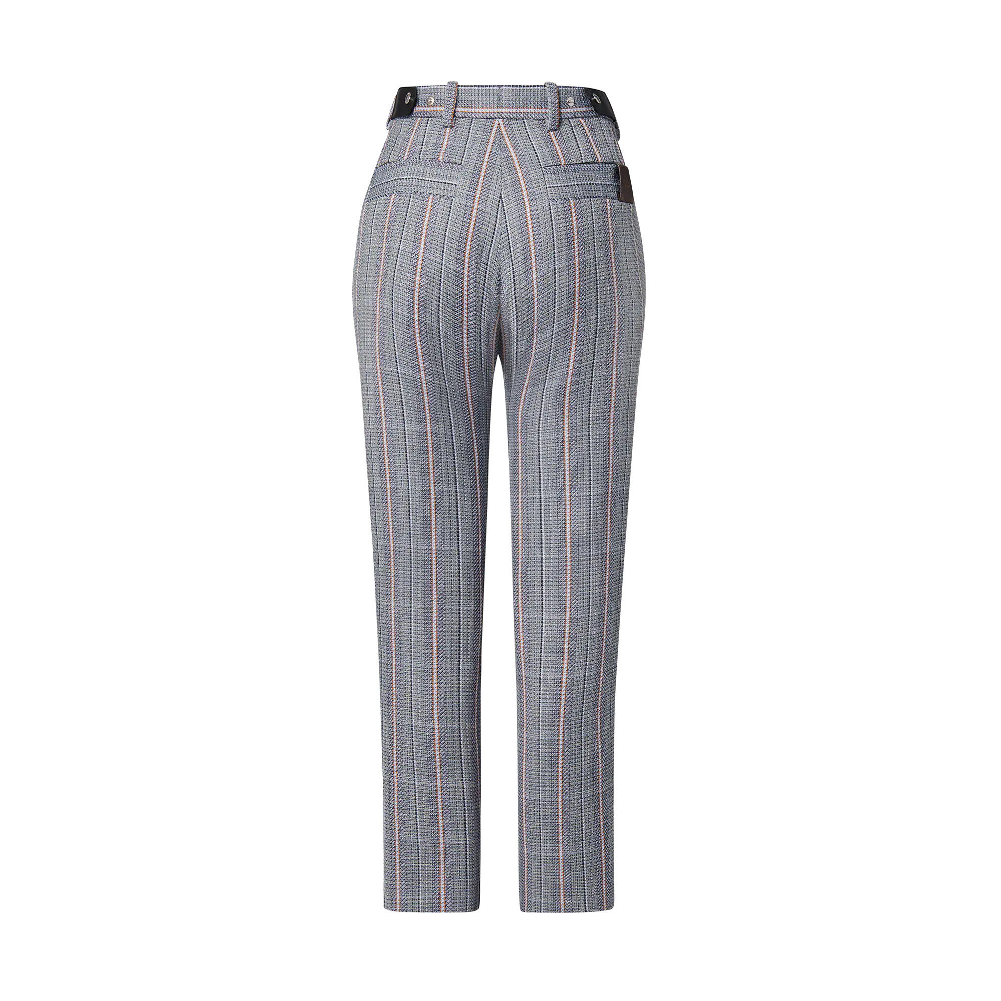 Tailored Check Pants - 3