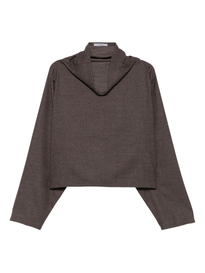 funnel-neck top 1