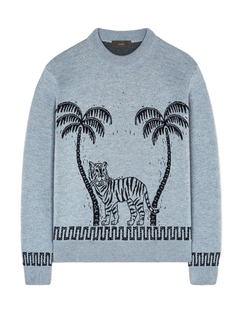 Alanui Wood Block Ibrid Jacquard Sweater outlook