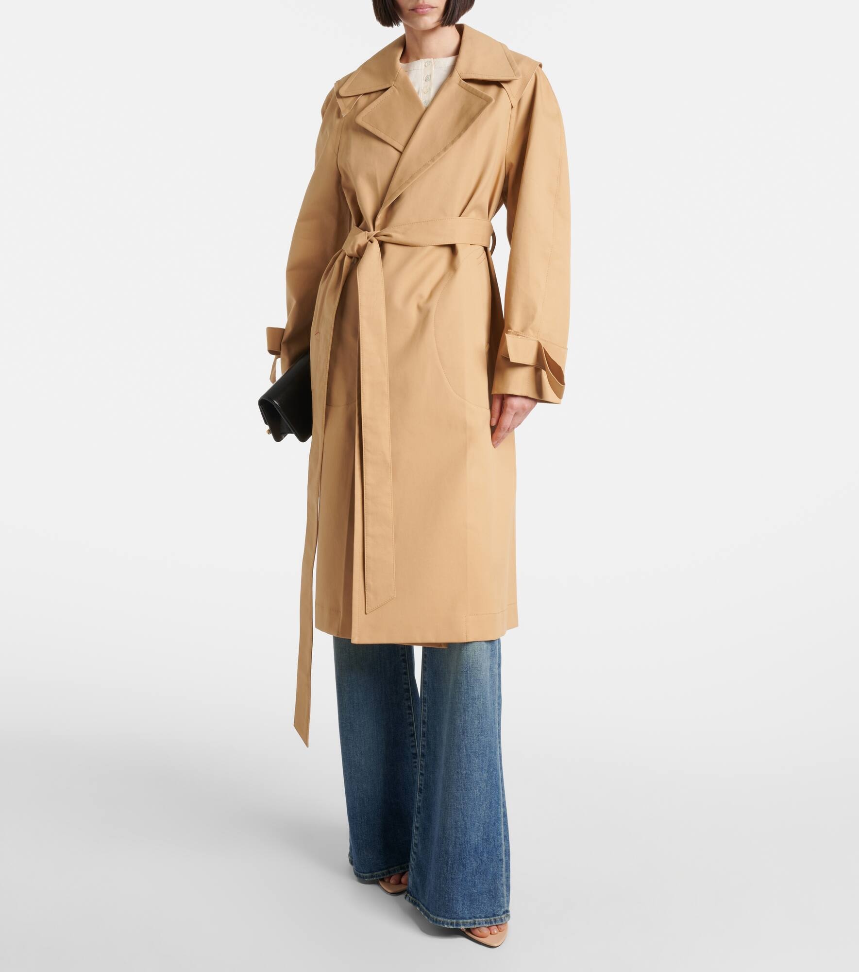 Cotton trench coat - 2