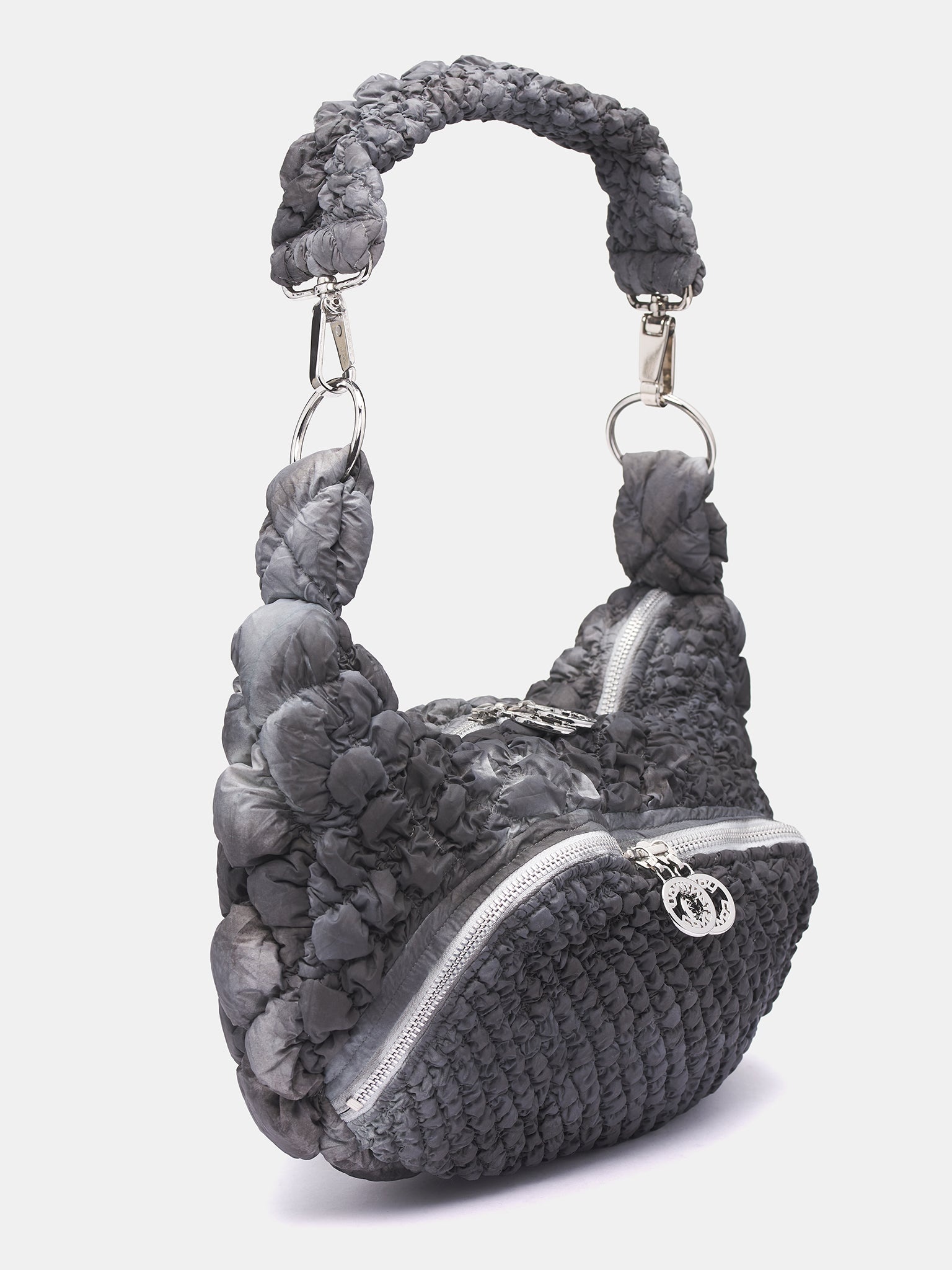 Expandable Quilted Handbag - 3