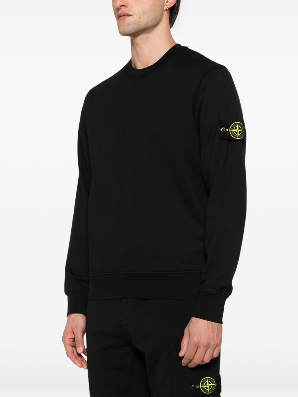 Compass-badge sweatshirt - 3