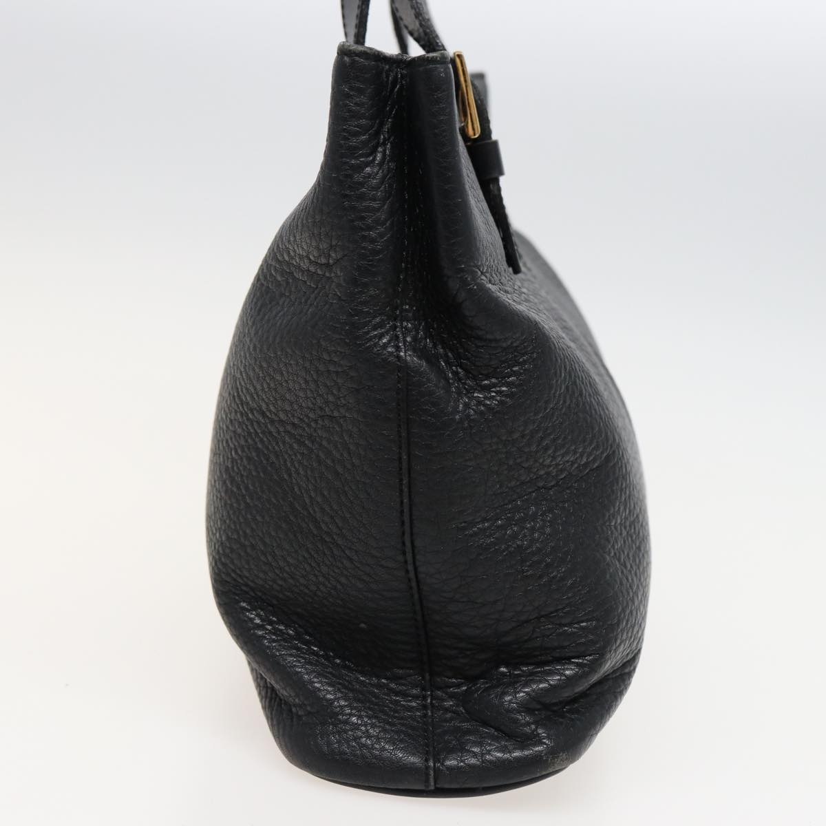 Burberry Hand Bag Leather Black - 4