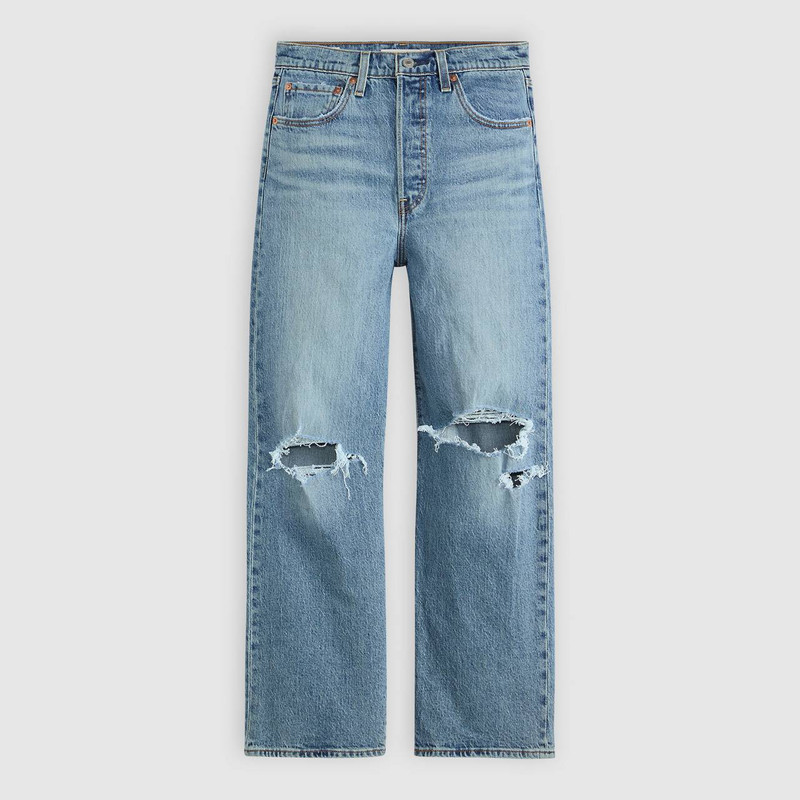 RIBCAGE STRAIGHT ANKLE WOMEN'S JEANS 1