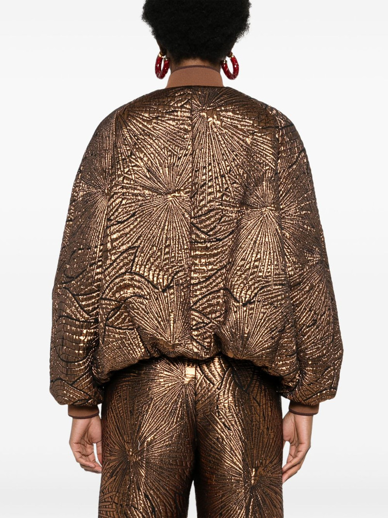 laminated-finish bomber jacket 4