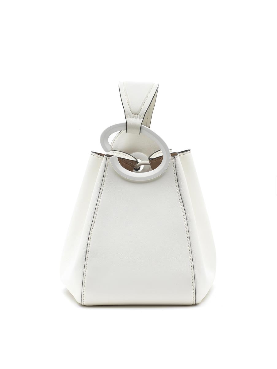 O HANDLE NAPPA LEATHER BAG - 4
