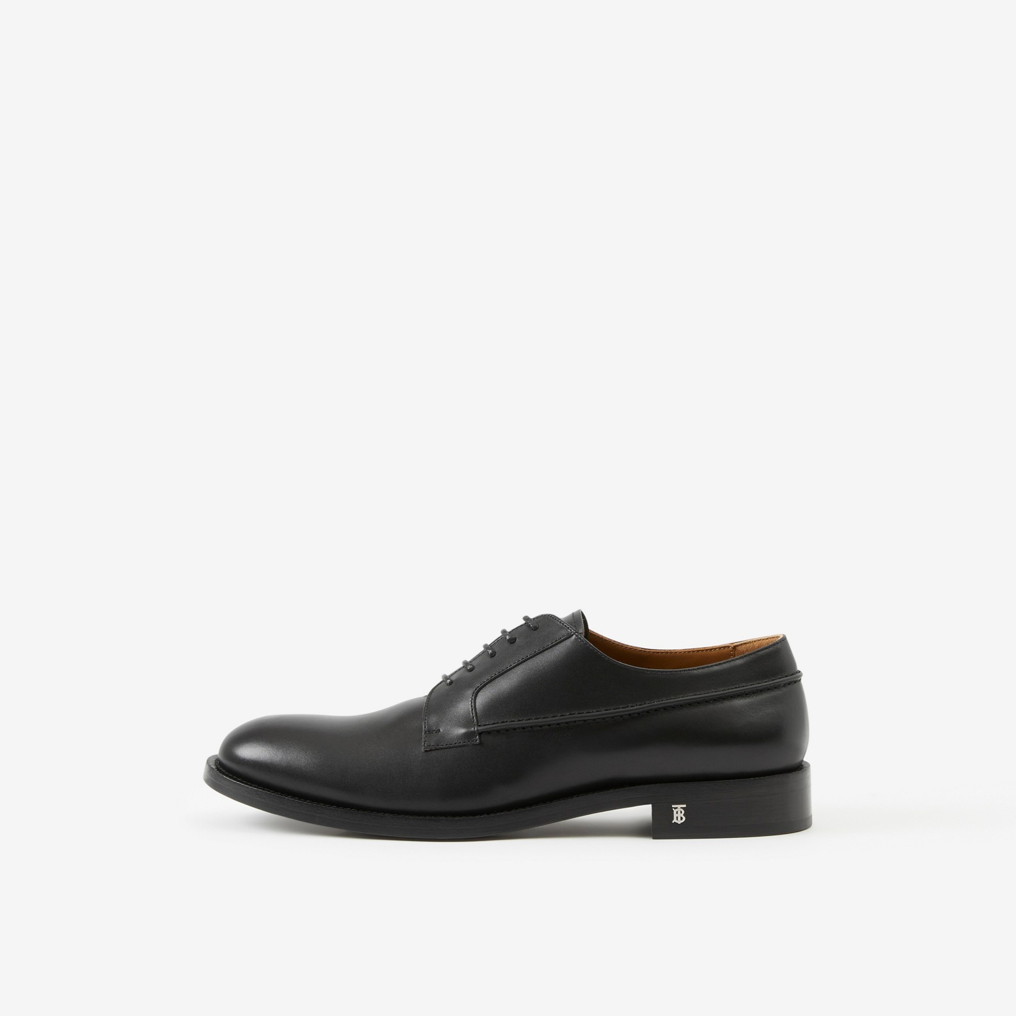 Monogram Motif Leather Derby Shoes - 5