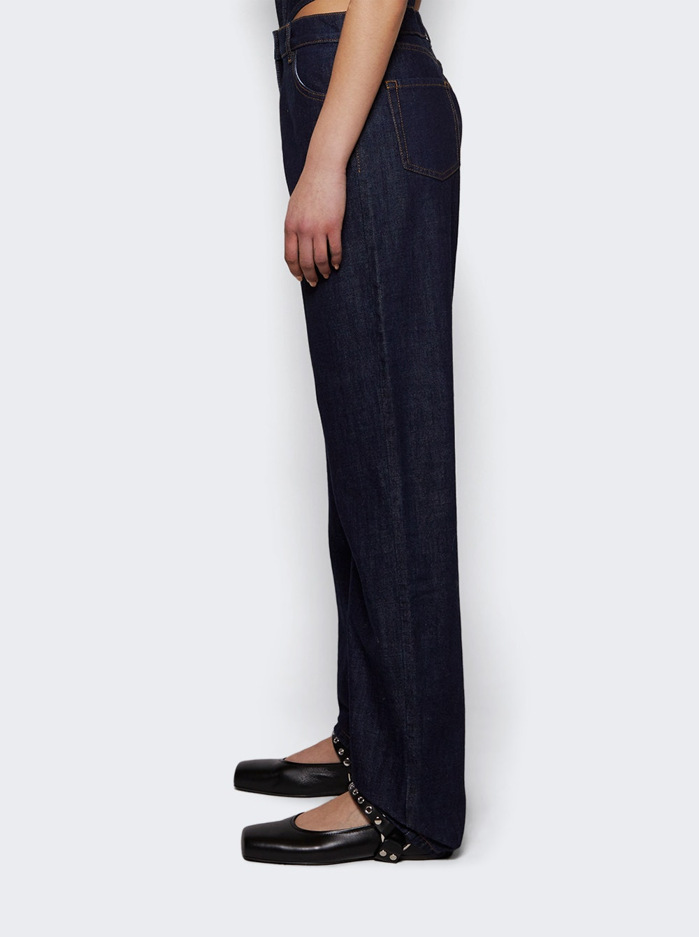 Low Waist Pants Navy - 3