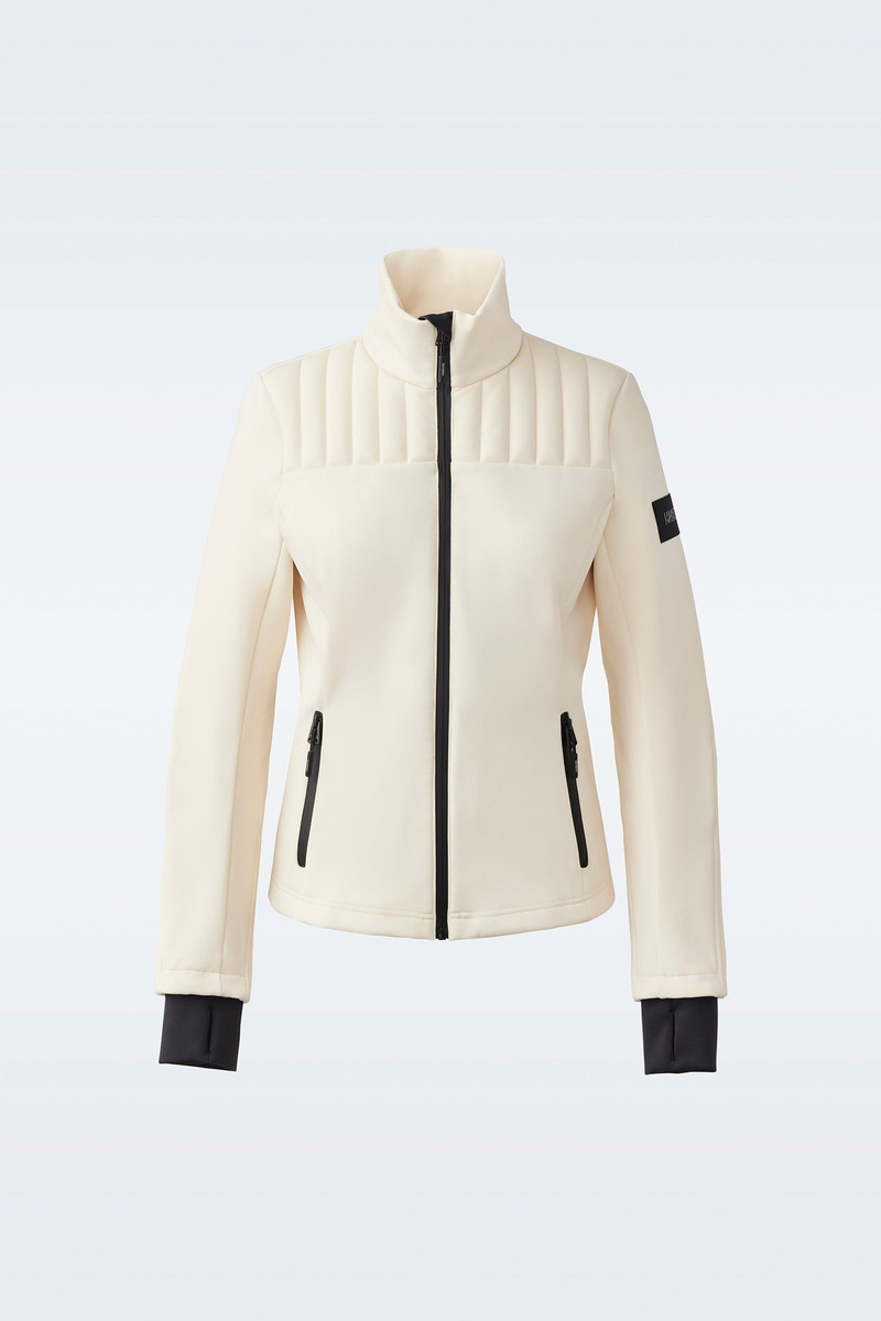 LENORA Bonded 3-layer ski jacket with stand collar 1