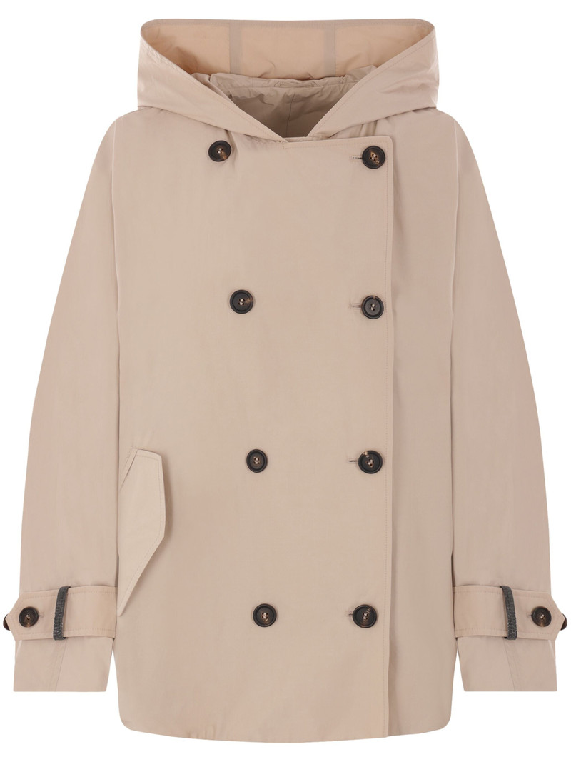 Taffeta Parka Coat 1