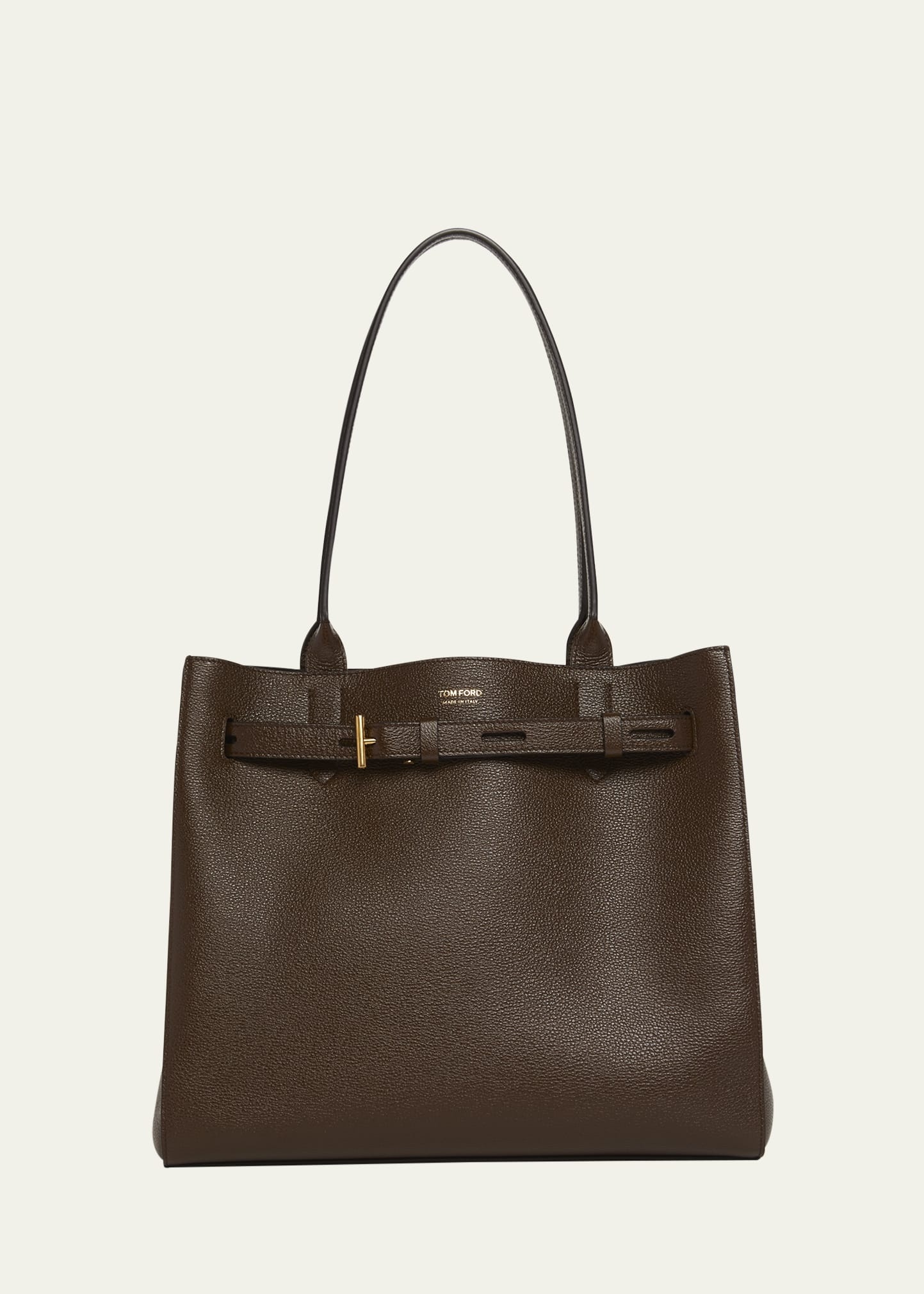 Audrey Medium Tote Bag in Grain Leather - 1
