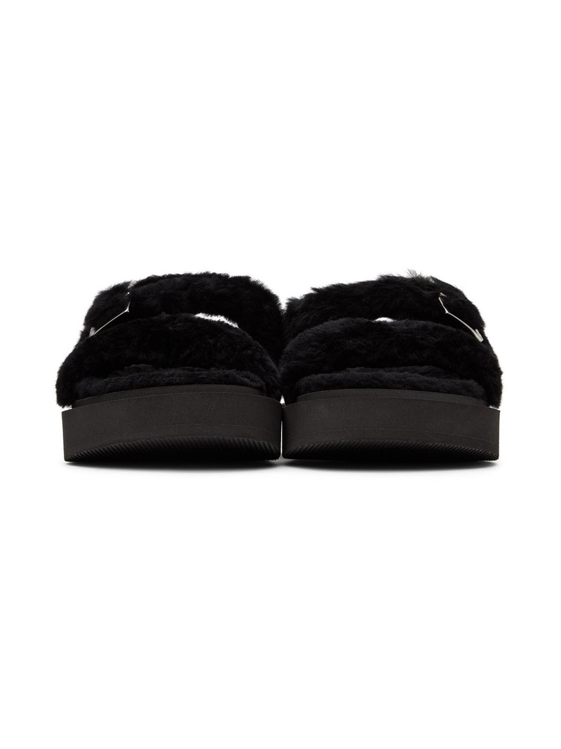 Black Jolanda Winter Sandals 2