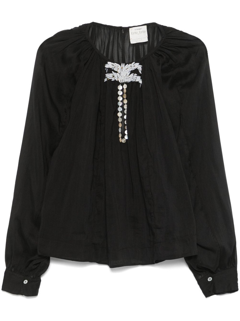 bead-embellished blouse 1