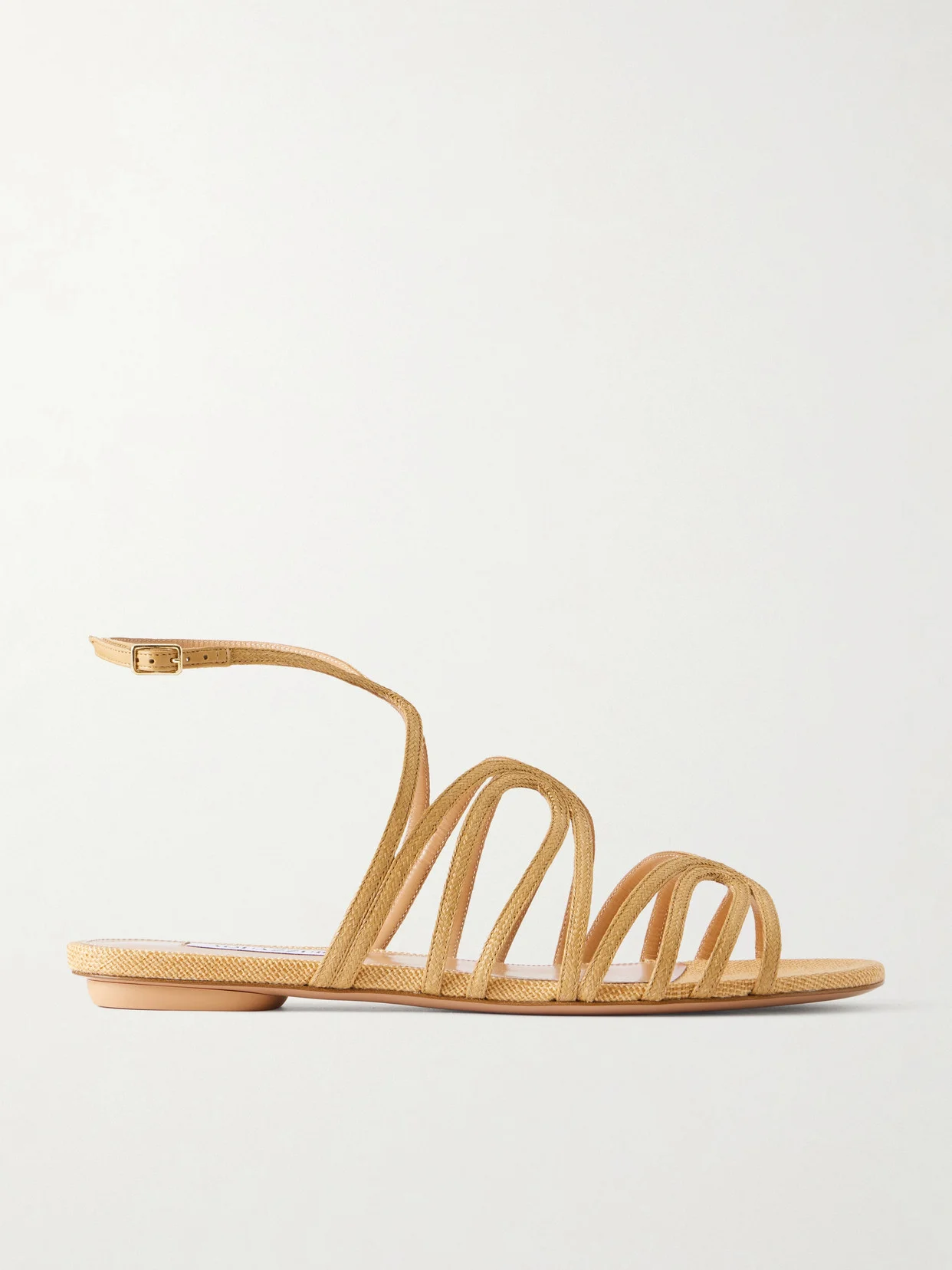 Serenade Raffia Flat Sandals - 1