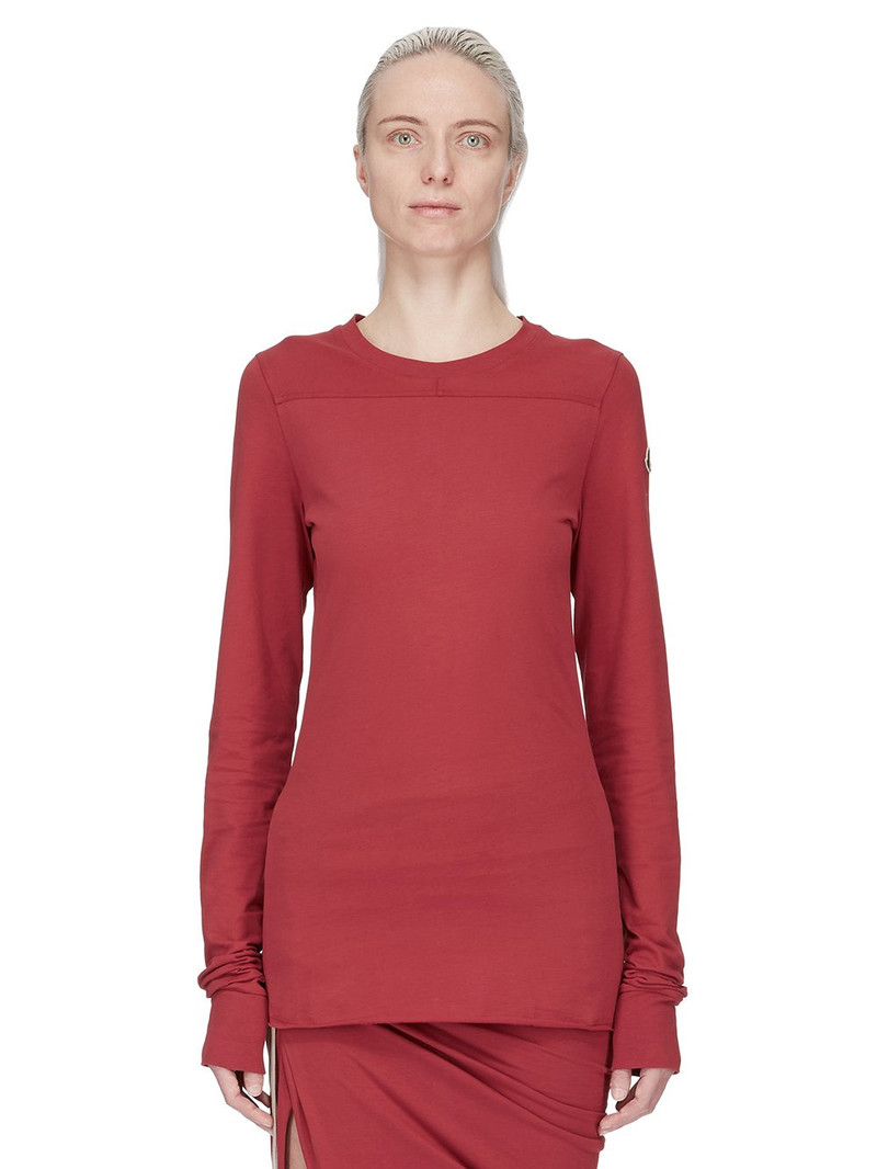 Moncler x Rick Owens Girder Long-Sleeve Cotton T-Shirt - 1