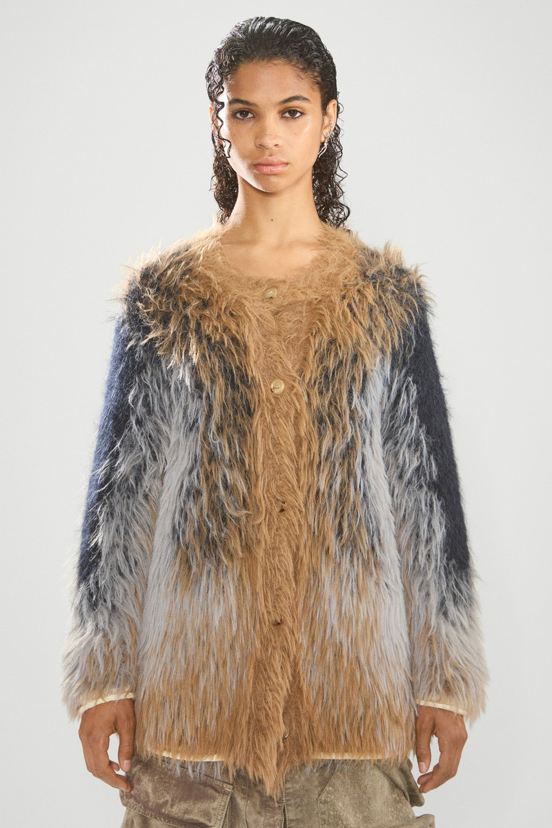 Hairy Gradient Cardigan 3