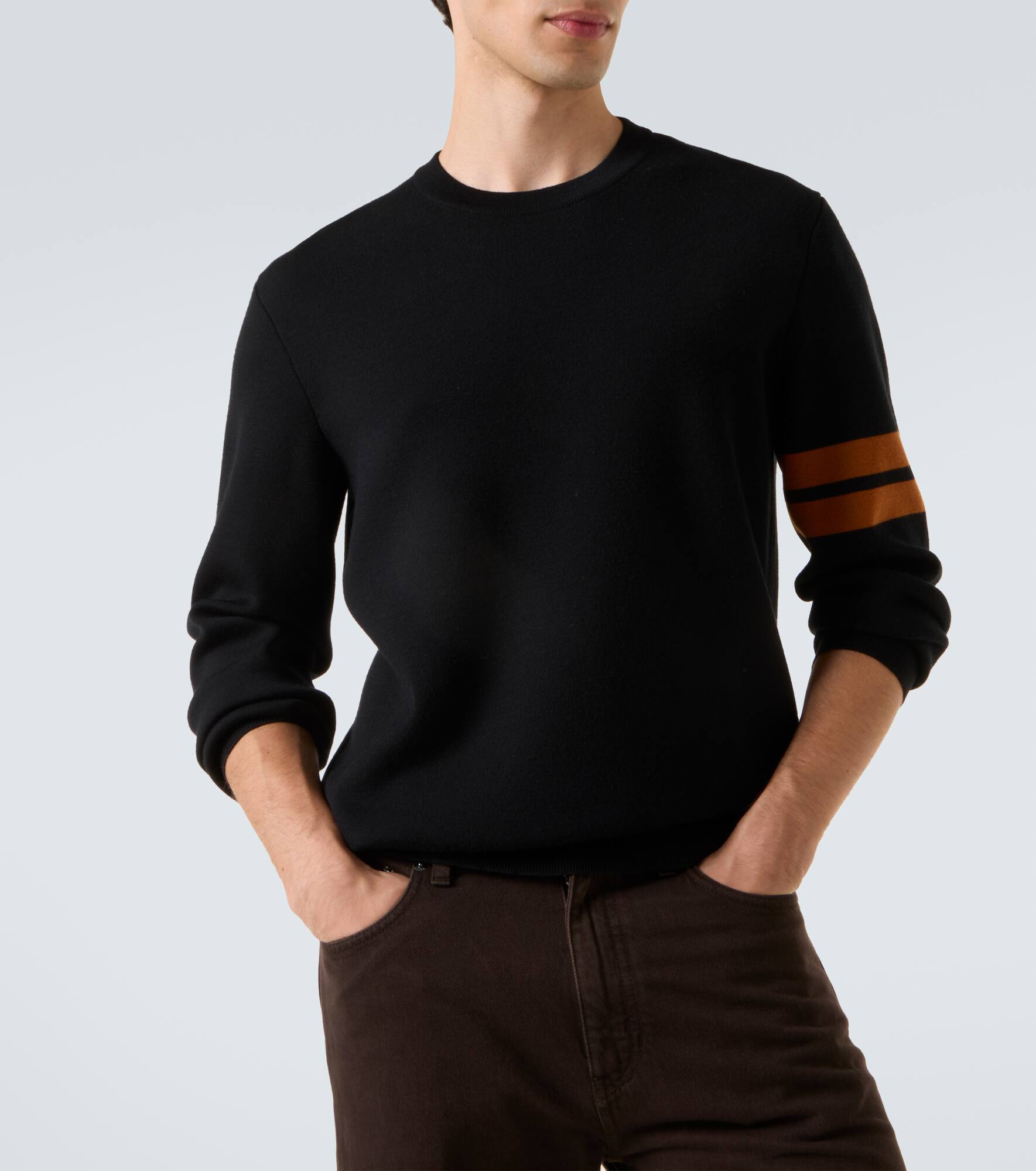Striped wool sweater - 5
