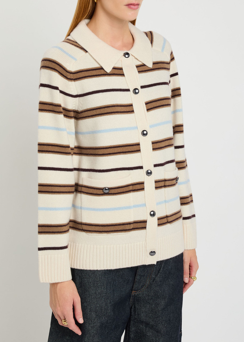 rag & bone Rag & Bone Peggy Striped Wool Cardigan outlook