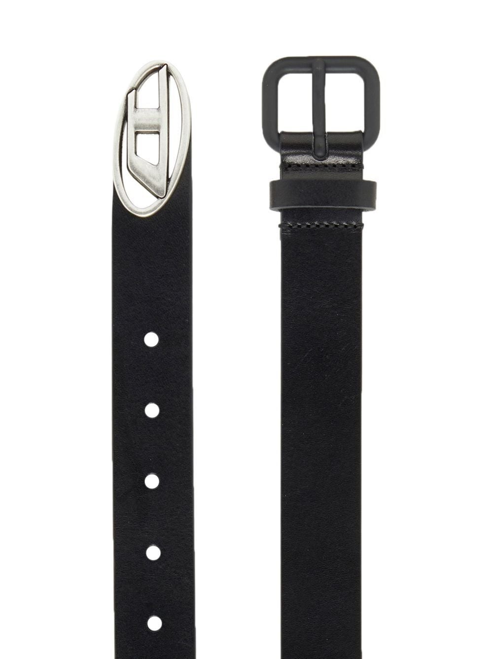 B-Inlay leather belt - 2