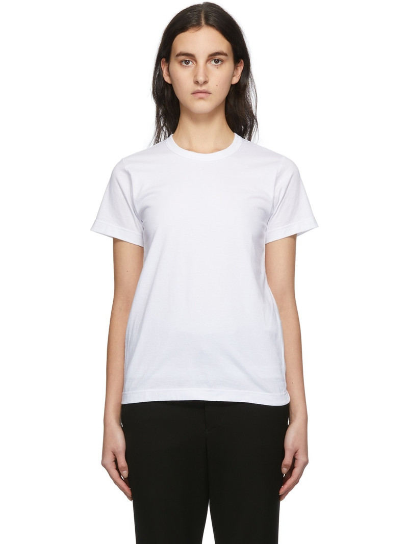 White Jersey Backless T-Shirt 1