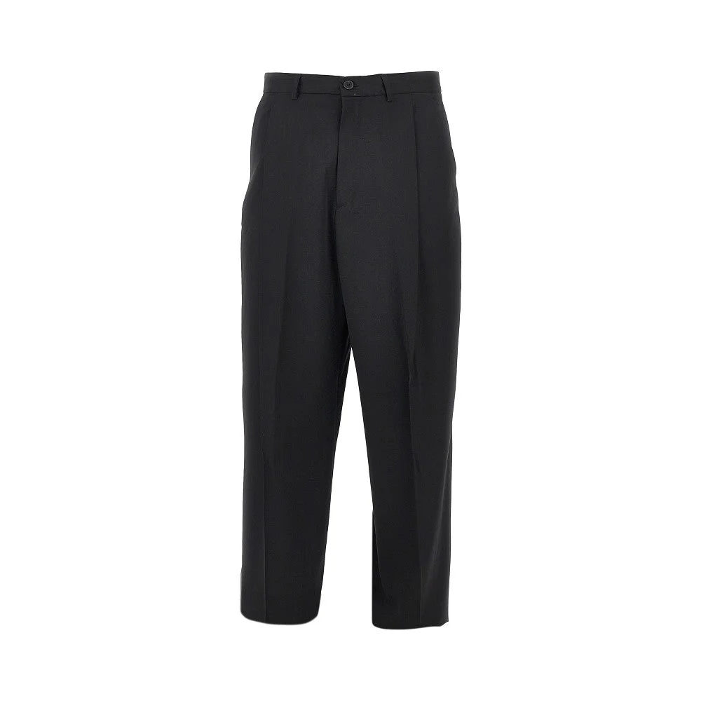 Cmmn Swdn Midas Wool Twill Pants Black - 1