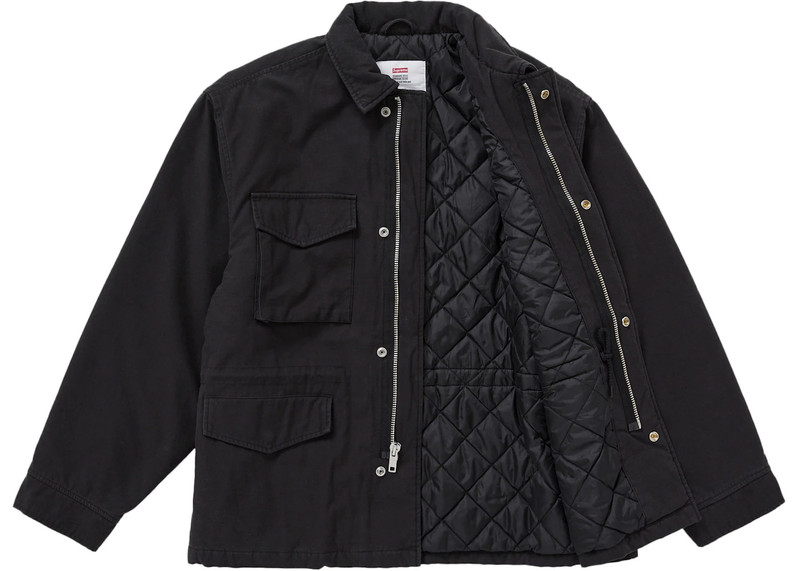 Supreme Supreme AOI Cross M52 Jacket Black outlook