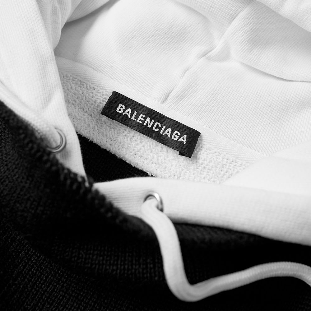 Balenciaga Knitted Crest Logo Hoody - 2