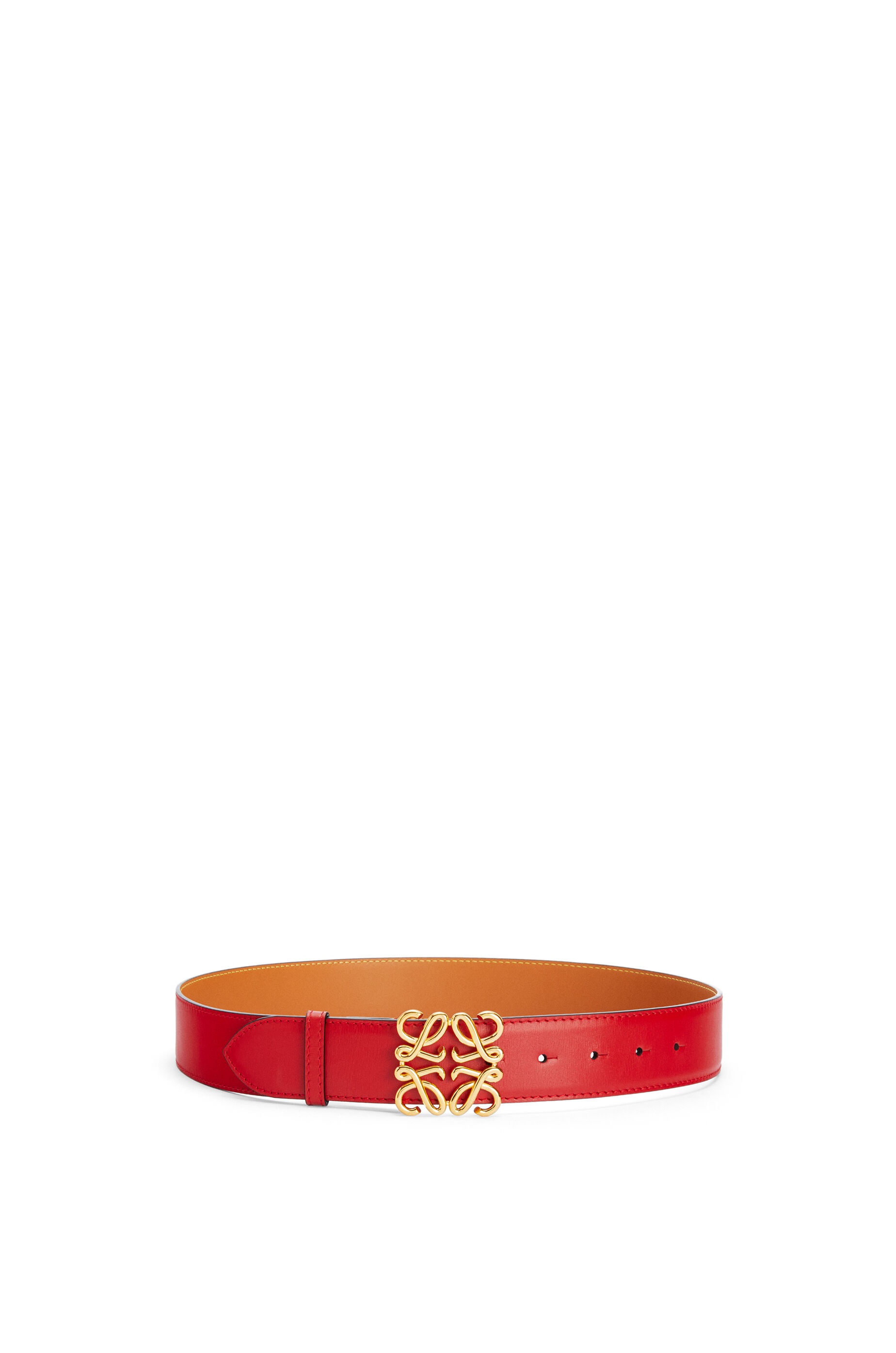 Anagram belt in natural calfskin - 1