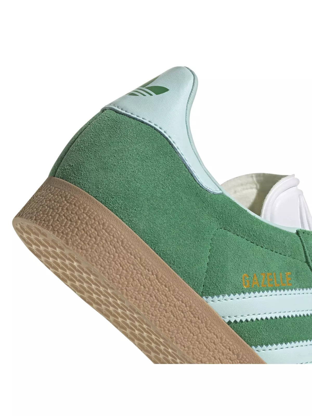 Originals Gazelle "Green/Semi Flash Aqua/Gold Metallic" Women's Shoe - 8