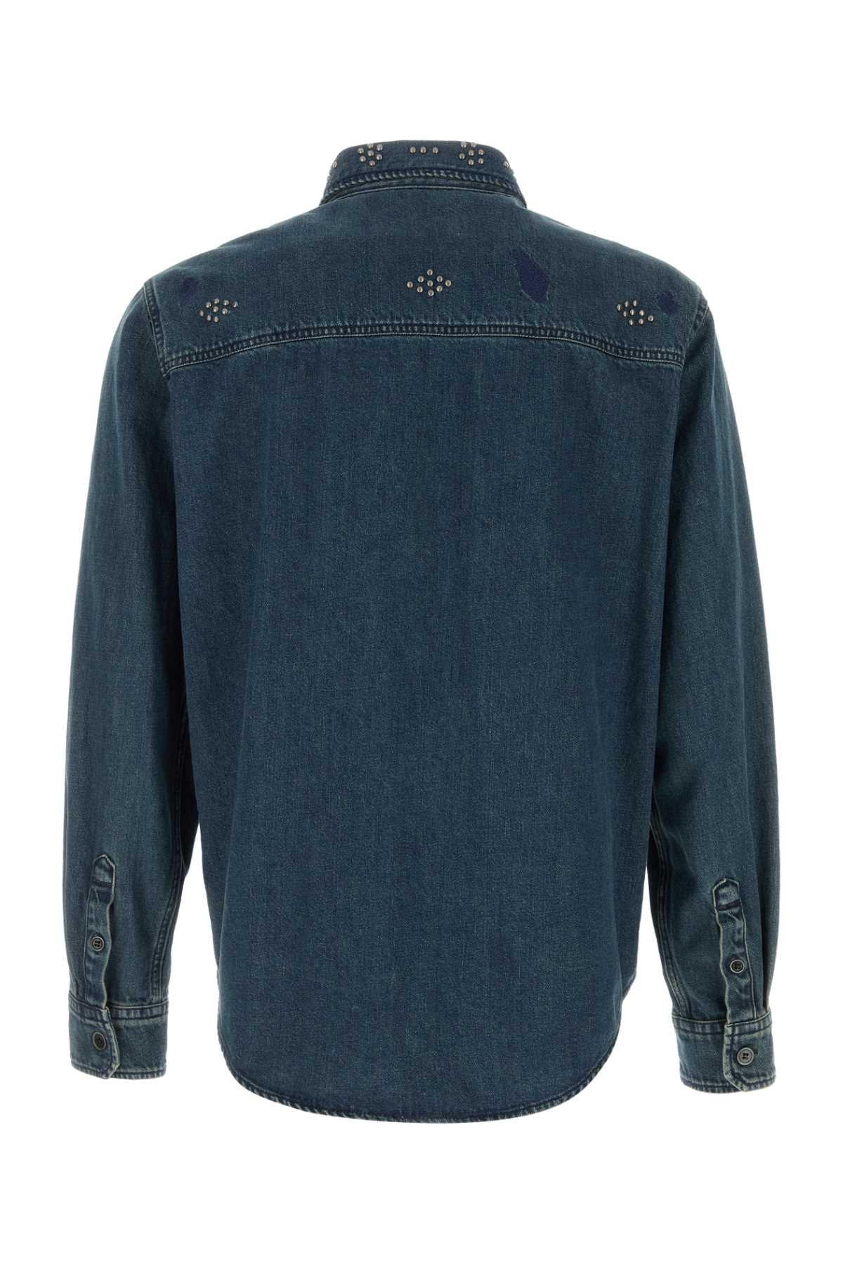 Isabel Marant Men Denim Osco Shirt - 2