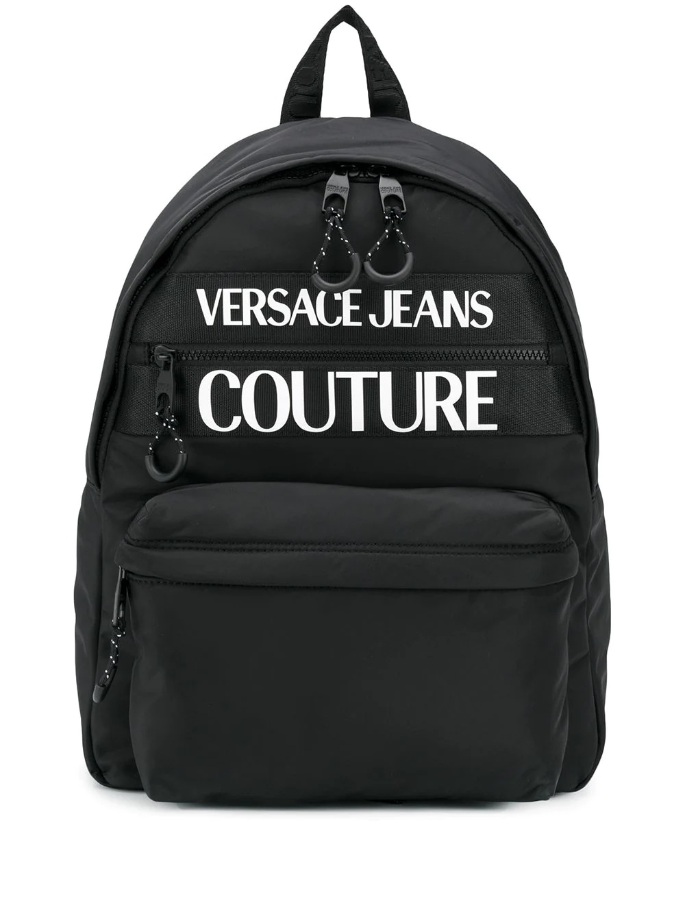 logo print backpack - 1