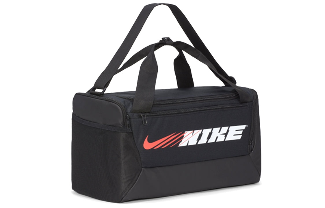 Nike Brasilia Training Duffle Bag 'Black White' CU9476-010 - 2