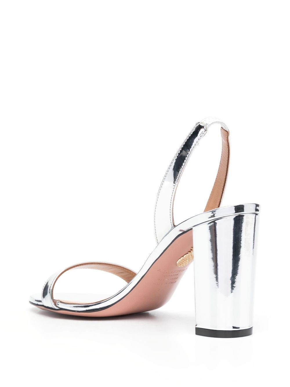 So Nude 60mm metallic sandals - 3