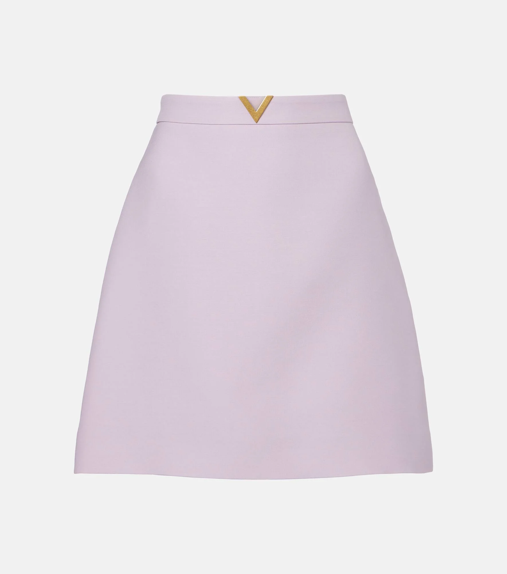 Wool and silk miniskirt - 1