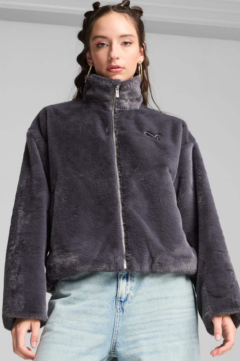 PUMA Women's Soft Fleece Jacket outlook