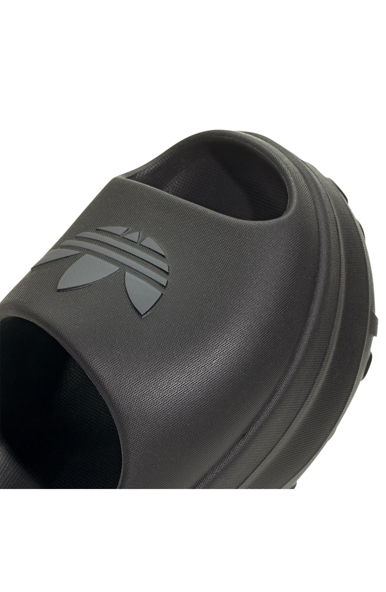 adidas Adifom Stan Smith Platform Slide in Black/Grey/Black at Nordstrom - 8