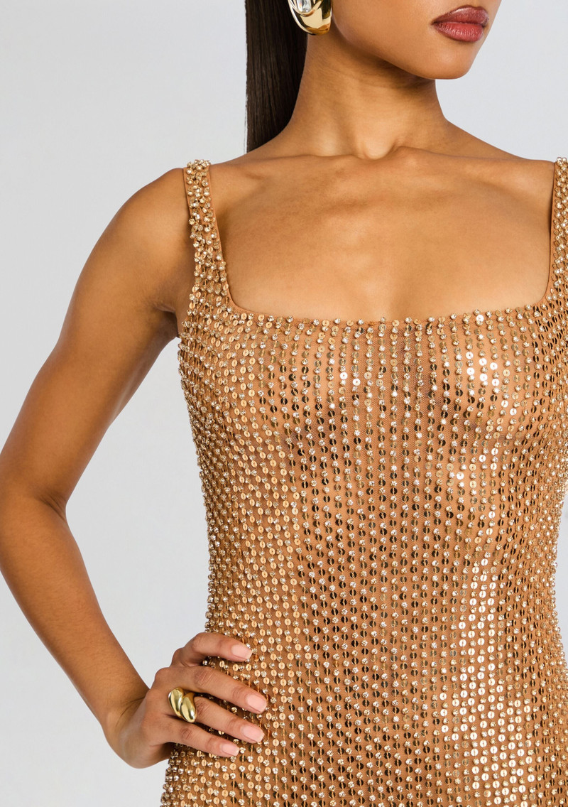 RETROFÊTE XIOMARA SEQUIN DRESS outlook