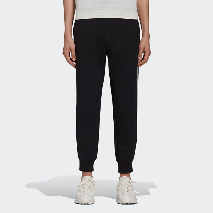 adidas Y-3 3-Stripes Classic Cuffed Track Pants 'Black' H16342 - 2