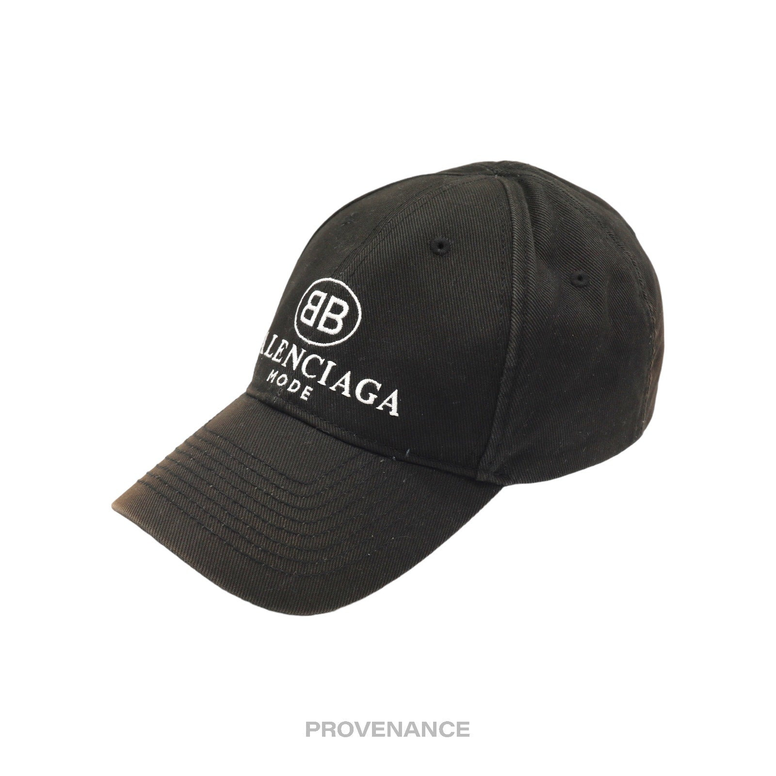Balenciaga BB Mode Cap - Faded Black - 3