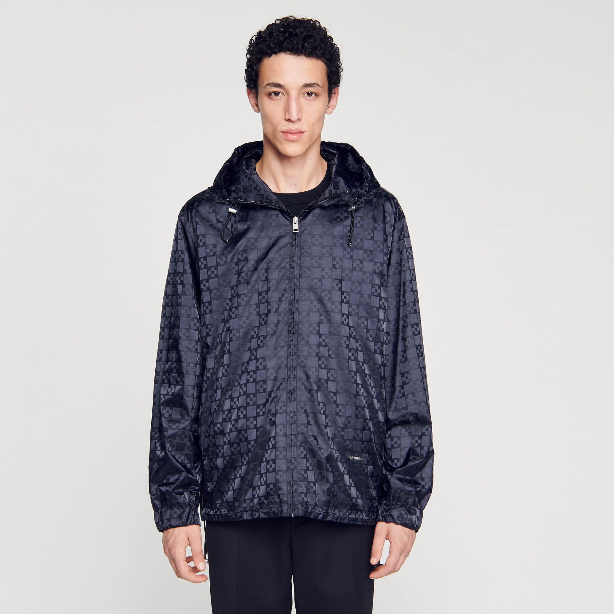 SQUARE CROSS NYLON JACKET - 5