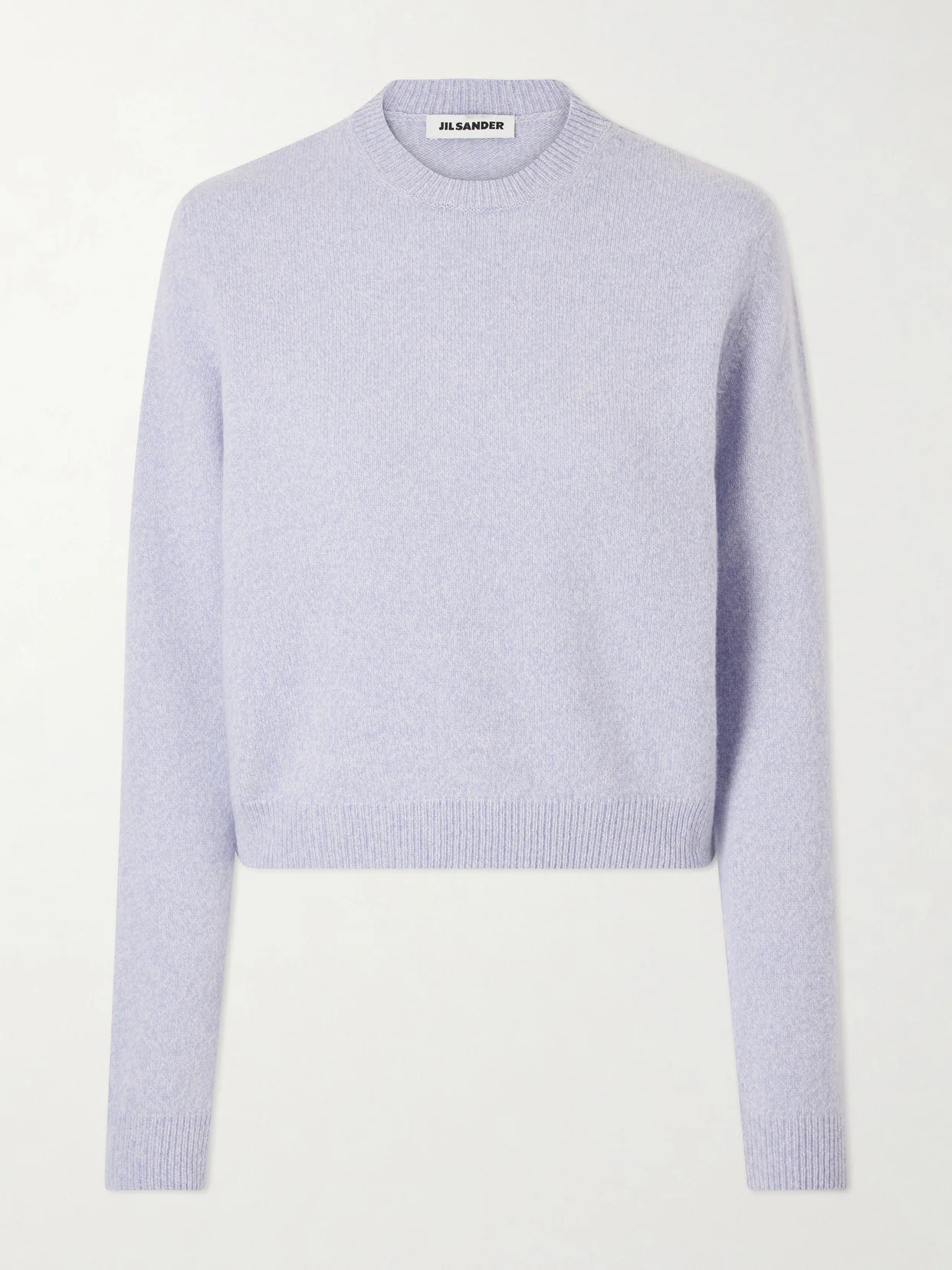 Cropped Wool And Cashmere-blend Sweater - 1