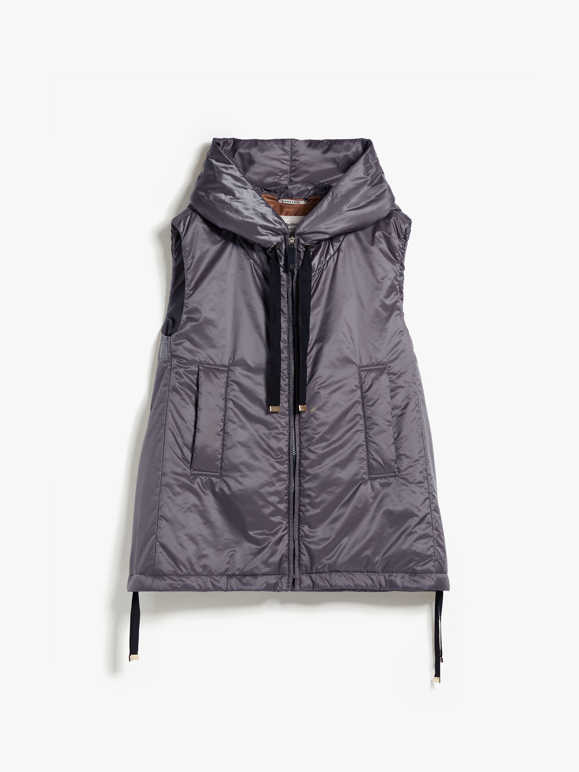 GREENGO Water-resistant technical canvas gilet - 1
