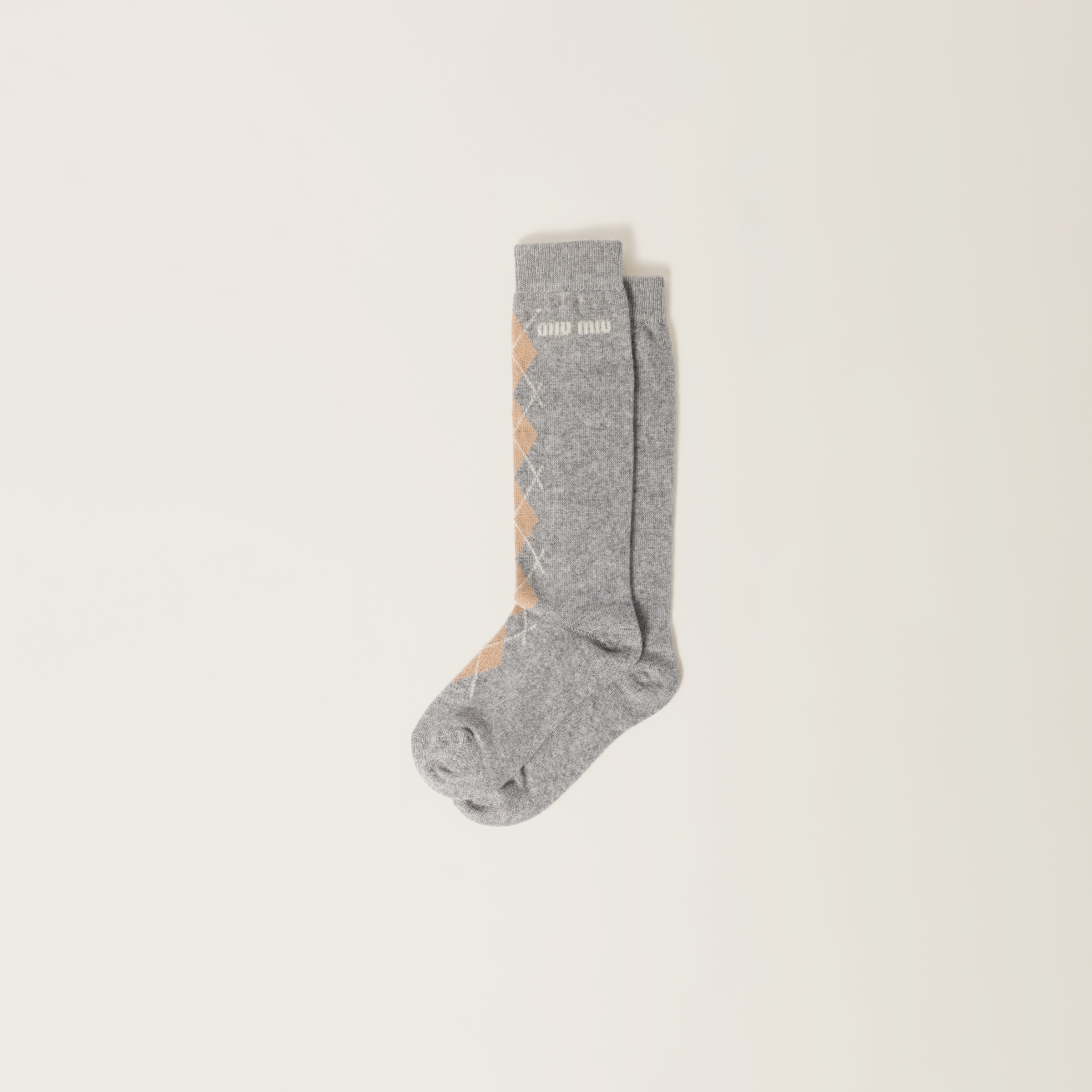 Wool and cashmere socks - 1