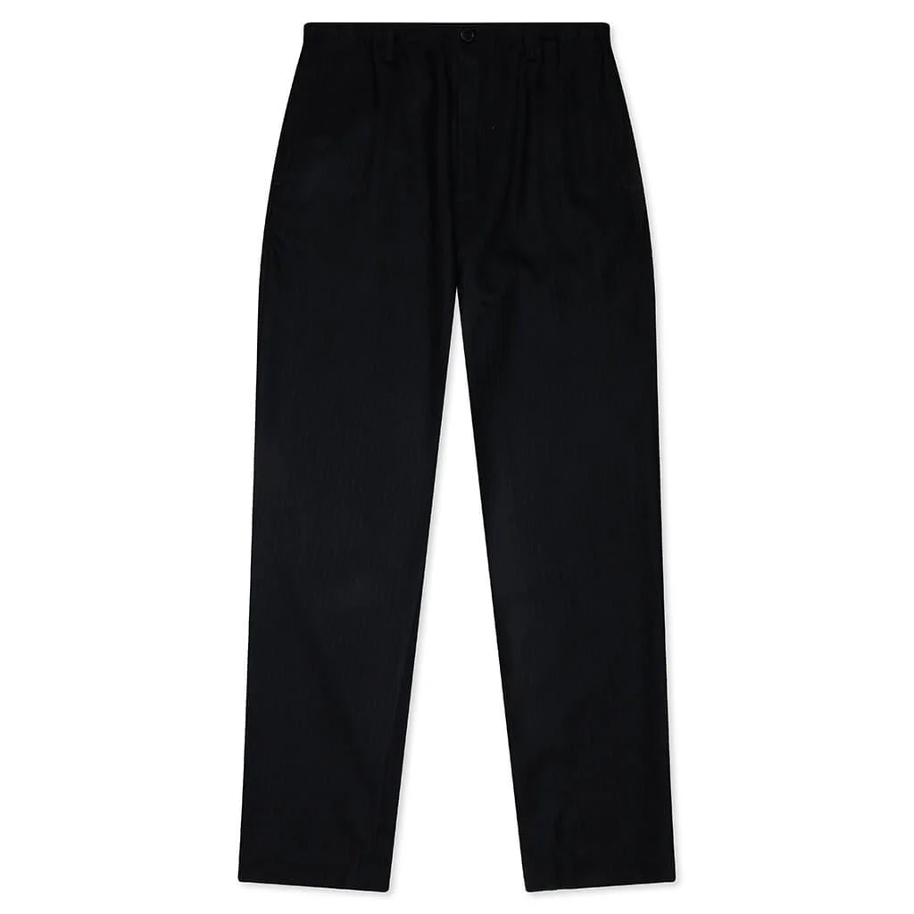 PINSTRIPE PENNY LONG M.W. PANTS - NAVY - 1