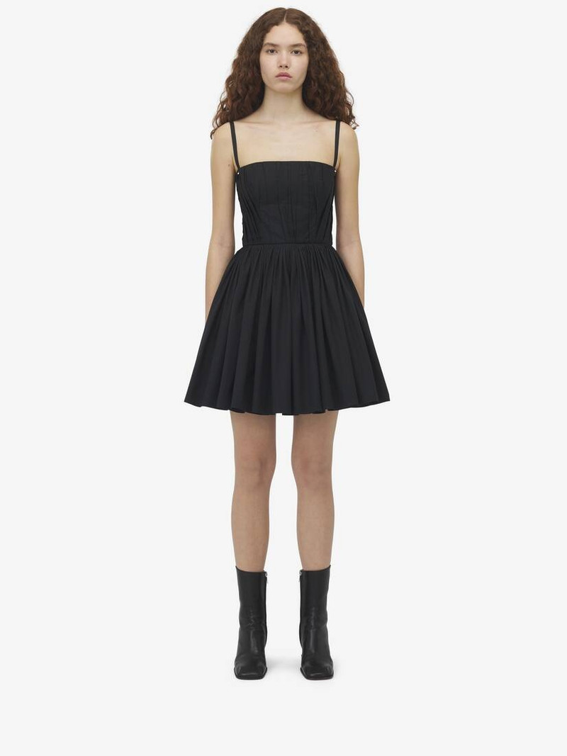 Gathered Mini Dress 1