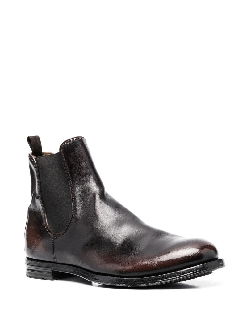 OFFICINE CREATIVE leather ankle boots outlook