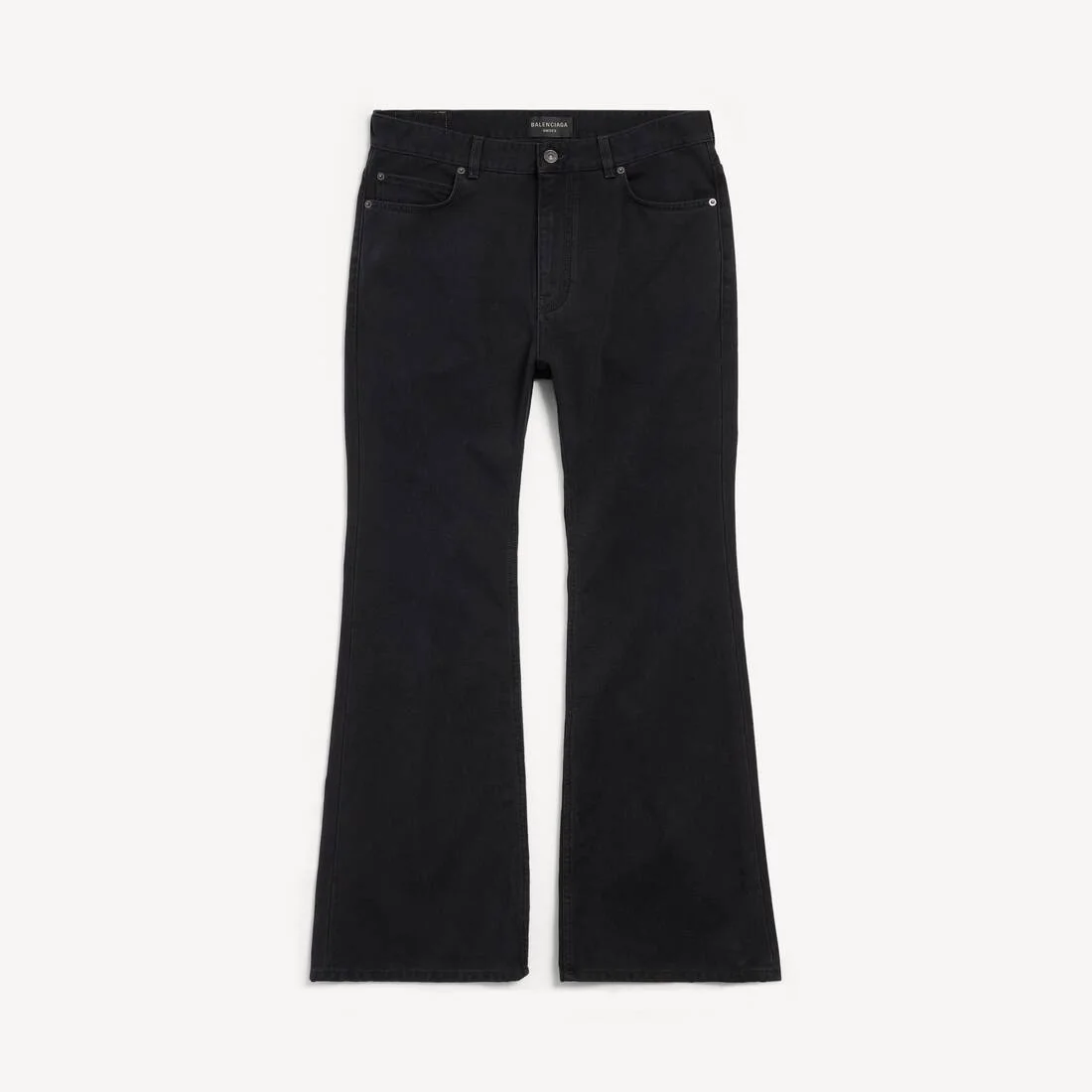 Men's Flared Pants in Black - 1
