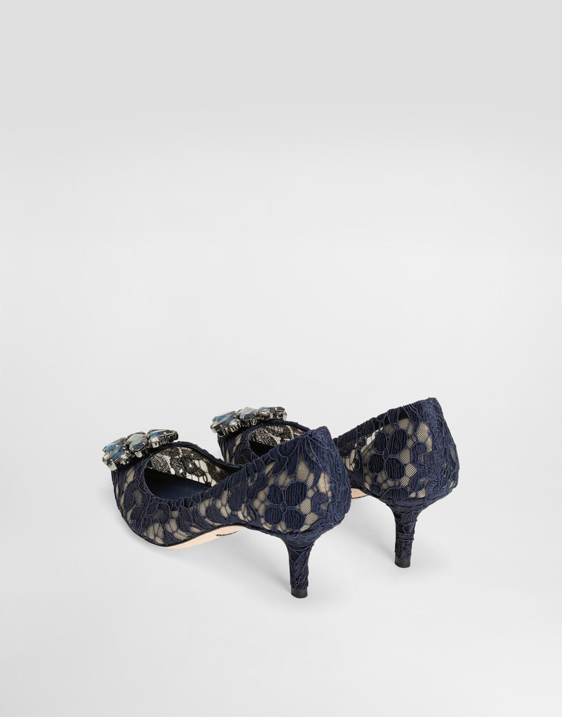 Dolce & Gabbana Pump in Taormina lace with crystals outlook
